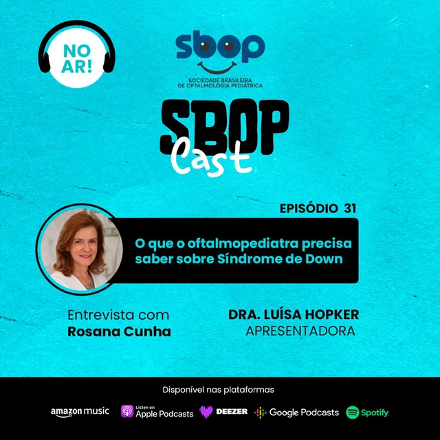 #EP 31 – O que o oftalmopediatra precisa saber sobre Síndrome de Down