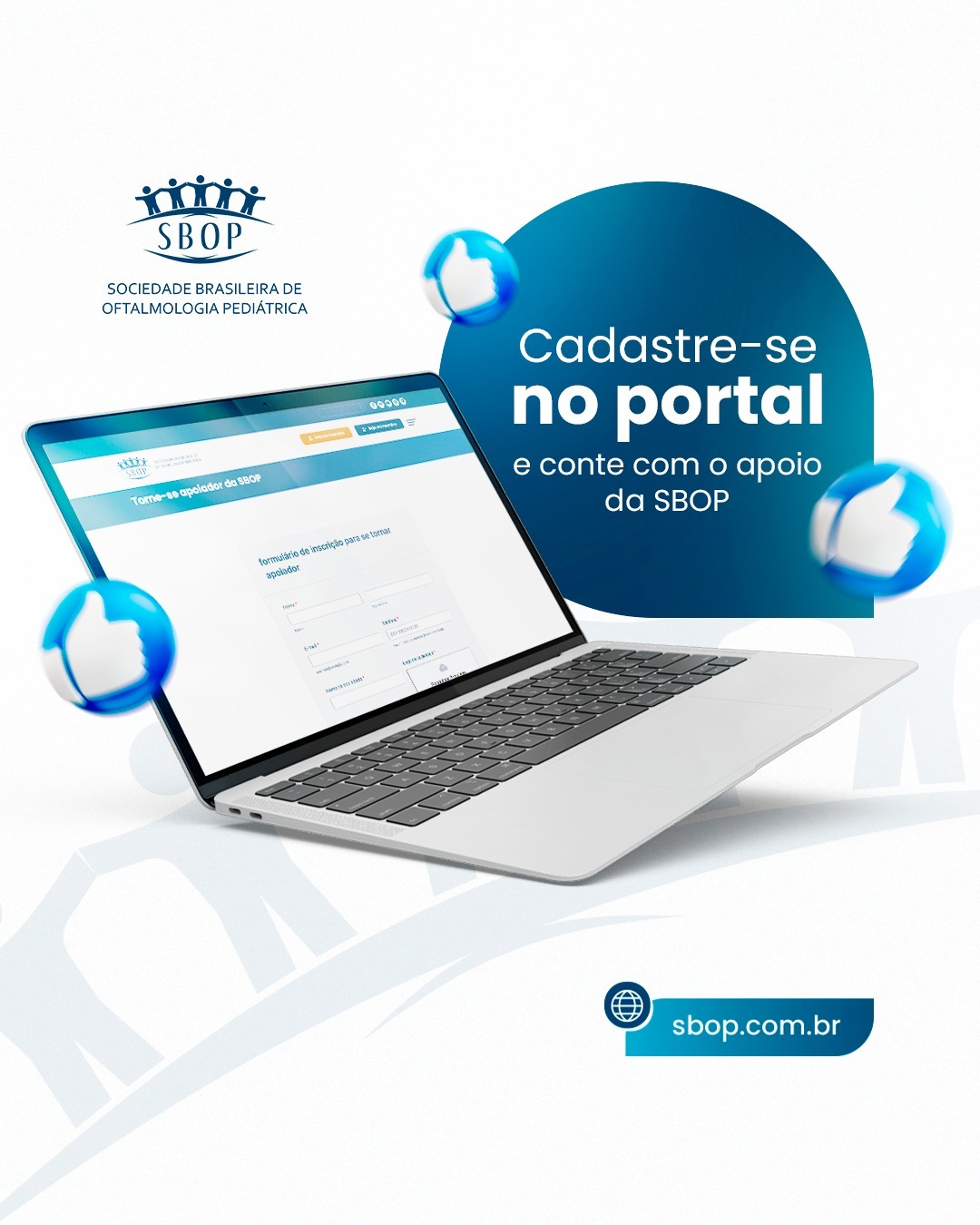 Cadastre-se no portal