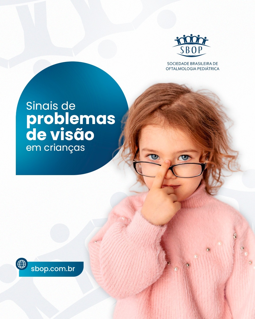 Sinais de problema de visão em crianças