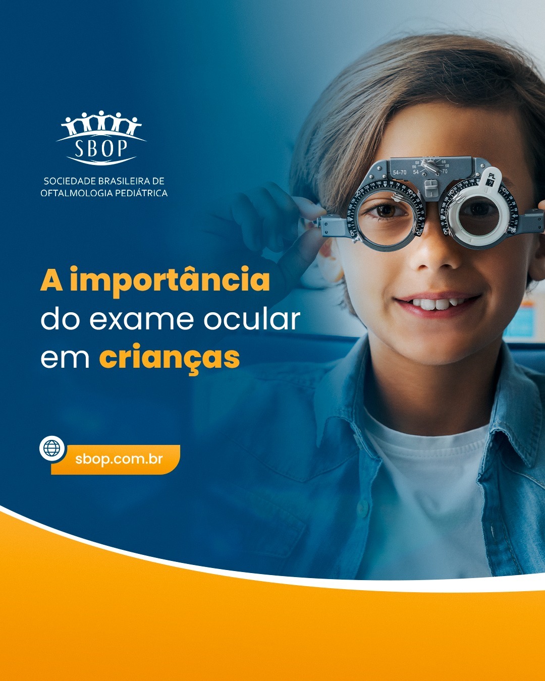 A importância do exame ocular em crianças