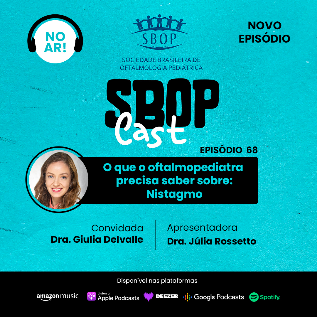 #EP 68 – O que o oftalmopediatra precisa saber sobre: Nistagmo 